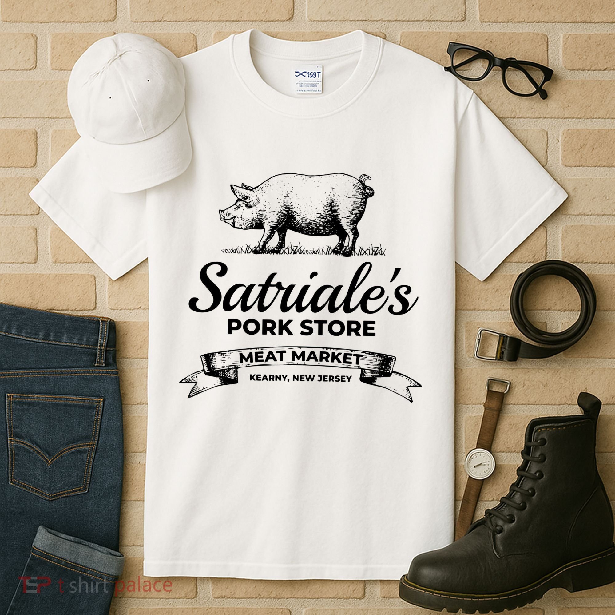 Satriales Pork Store Kearny New Jersey Tall T-Shirt
