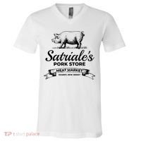 Satriales Pork Store Kearny New Jersey V-Neck T-Shirt thumb 0