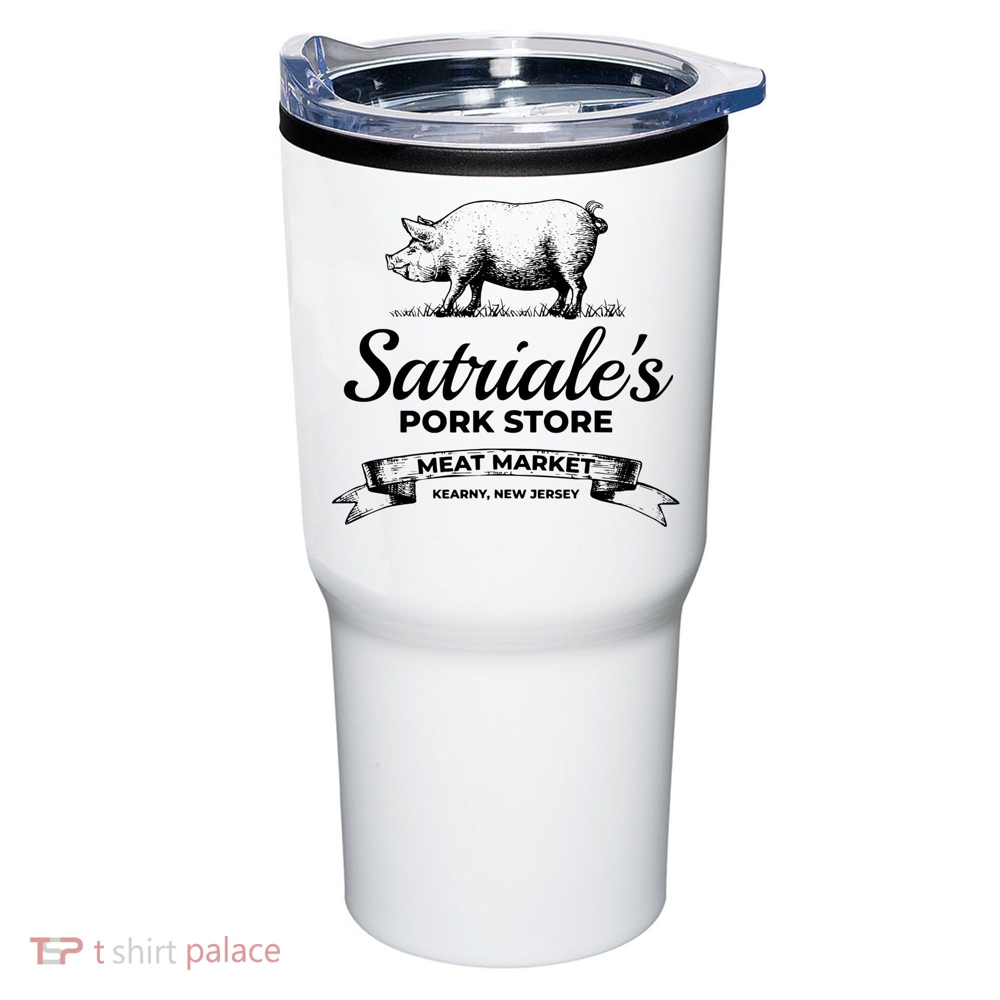 Satriales Pork Store Kearny New Jersey Tumbler