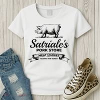 Satriales Pork Store Kearny New Jersey Women's T-Shirt thumb 3