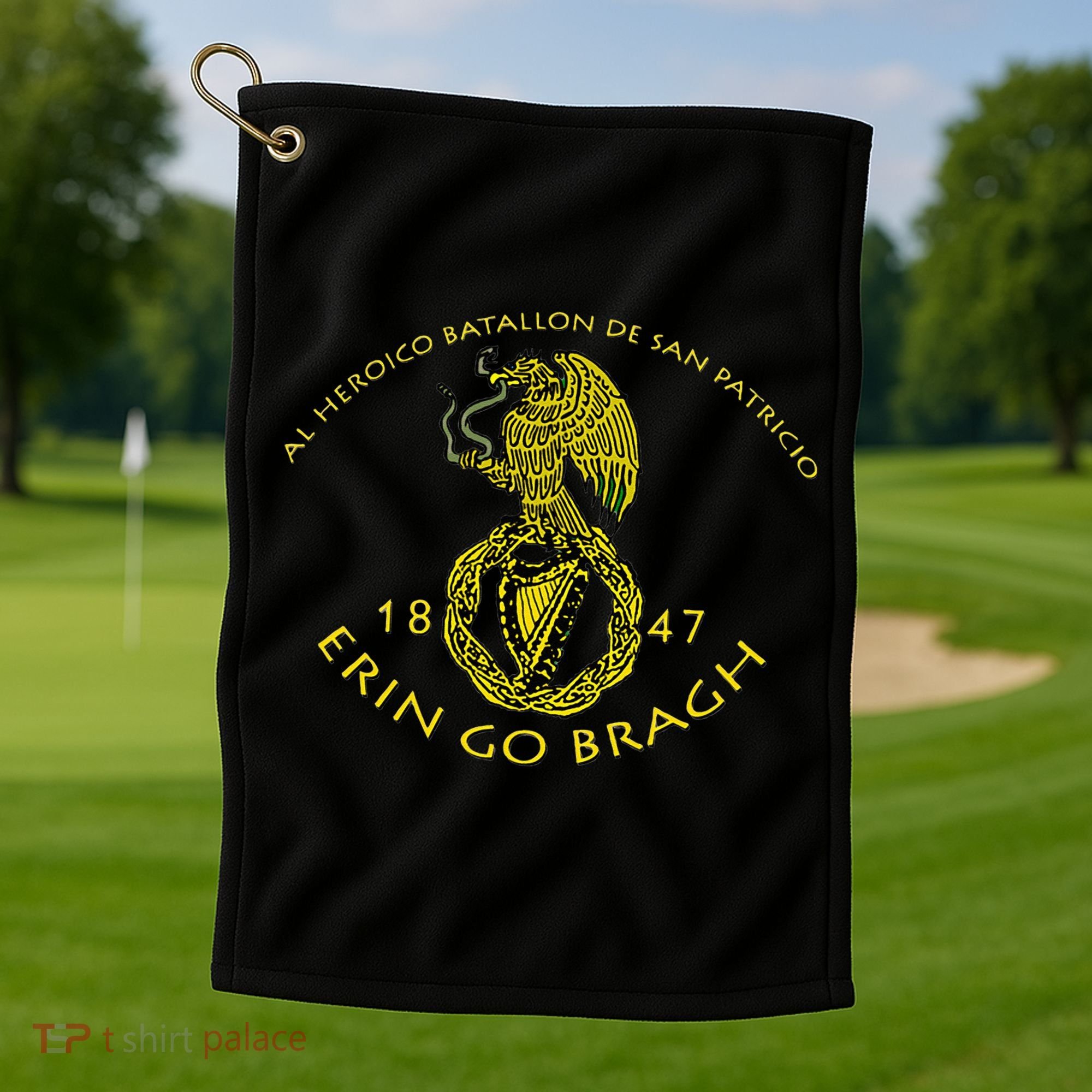 San Patricios Saint Patricks Battalion Golf Towel
