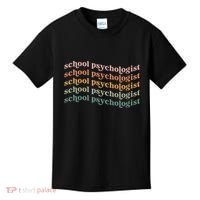 School Psychologist School Psychology School Psych Lpc Gift Kids T-Shirt thumb 0