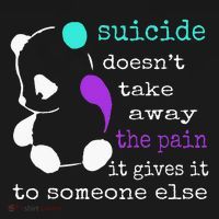 Suicide Pain Semicolon Gift Suicide Prevention Awareness Hoodie thumb 7