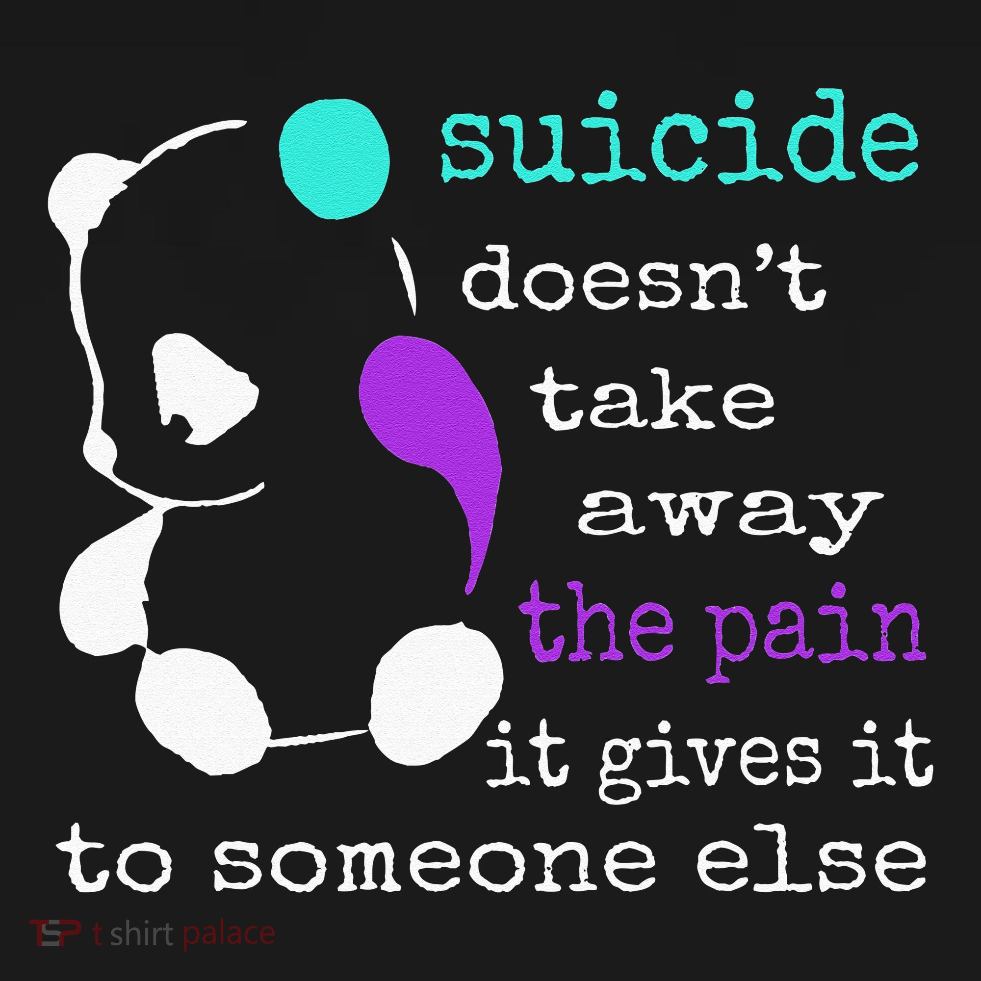 Suicide Pain Semicolon Gift Suicide Prevention Awareness Women's Hoodie