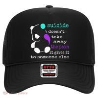 Suicide Pain Semicolon Gift Suicide Prevention Awareness Hat thumb 0