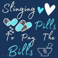 Slinging Pills To Pay The Bills Funny Pharmacist Pharmacy Women's Tank Top thumb 5