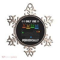Science Periodic Table Tee I Only Use Sarcasm Periodically Ornament thumb 0