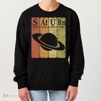 Saturn Periodic Table Elements Saturn Planet Space Nerd Women's Sweatshirt thumb 0