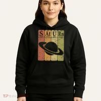 Saturn Periodic Table Elements Saturn Planet Space Nerd Hoodie thumb 5