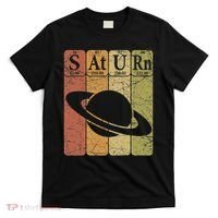 Saturn Periodic Table Elements Saturn Planet Space Nerd T-Shirt thumb 0