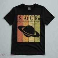 Saturn Periodic Table Elements Saturn Planet Space Nerd T-Shirt thumb 5