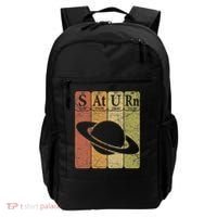 Saturn Periodic Table Elements Saturn Planet Space Nerd Backpack thumb 0