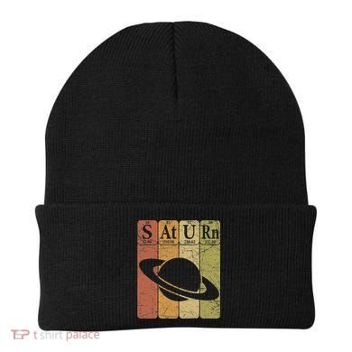 Saturn Periodic Table Elements Saturn Planet Space Nerd Beanie