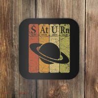 Saturn Periodic Table Elements Saturn Planet Space Nerd Coaster thumb 0