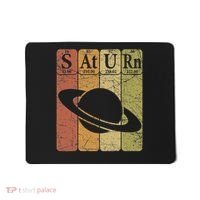 Saturn Periodic Table Elements Saturn Planet Space Nerd Mousepad thumb 0