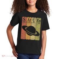 Saturn Periodic Table Elements Saturn Planet Space Nerd Kids T-Shirt thumb 2