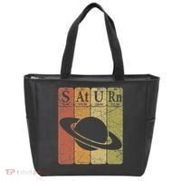 Saturn Periodic Table Elements Saturn Planet Space Nerd Tote Bag thumb 0