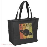 Saturn Periodic Table Elements Saturn Planet Space Nerd Tote Bag thumb 2