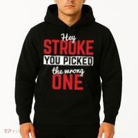 Stroke Picked The Wrong One Stroke Awareness Stroke Survivor Hoodie thumb 2