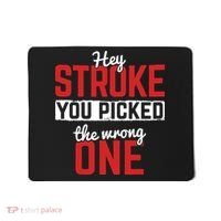 Stroke Picked The Wrong One Stroke Awareness Stroke Survivor Mousepad thumb 0
