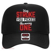 Stroke Picked The Wrong One Stroke Awareness Stroke Survivor Hat thumb 0