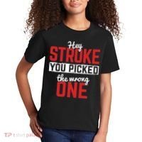 Stroke Picked The Wrong One Stroke Awareness Stroke Survivor Kids T-Shirt thumb 2