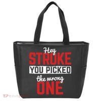 Stroke Picked The Wrong One Stroke Awareness Stroke Survivor Tote Bag thumb 0