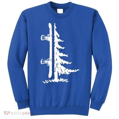 Snowboard Pine Tree Vintage Snowboarder Snowboarding Gift Funny Gift Sweatshirt