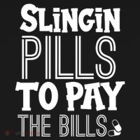 Slinging Pills To Pay Funny Nurse Medical Pharmacy Mousepad thumb 1