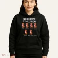 Stubborn Pitbull Tricks Dog Gift Hoodie thumb 5