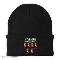 Stubborn Pitbull Tricks Dog Gift Beanie thumb 0
