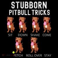 Stubborn Pitbull Tricks Dog Gift Women's Hoodie thumb 2