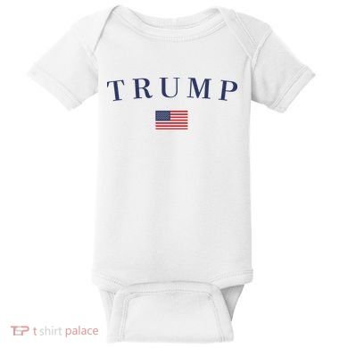 Support President Trump 2024 Baby Bodysuit