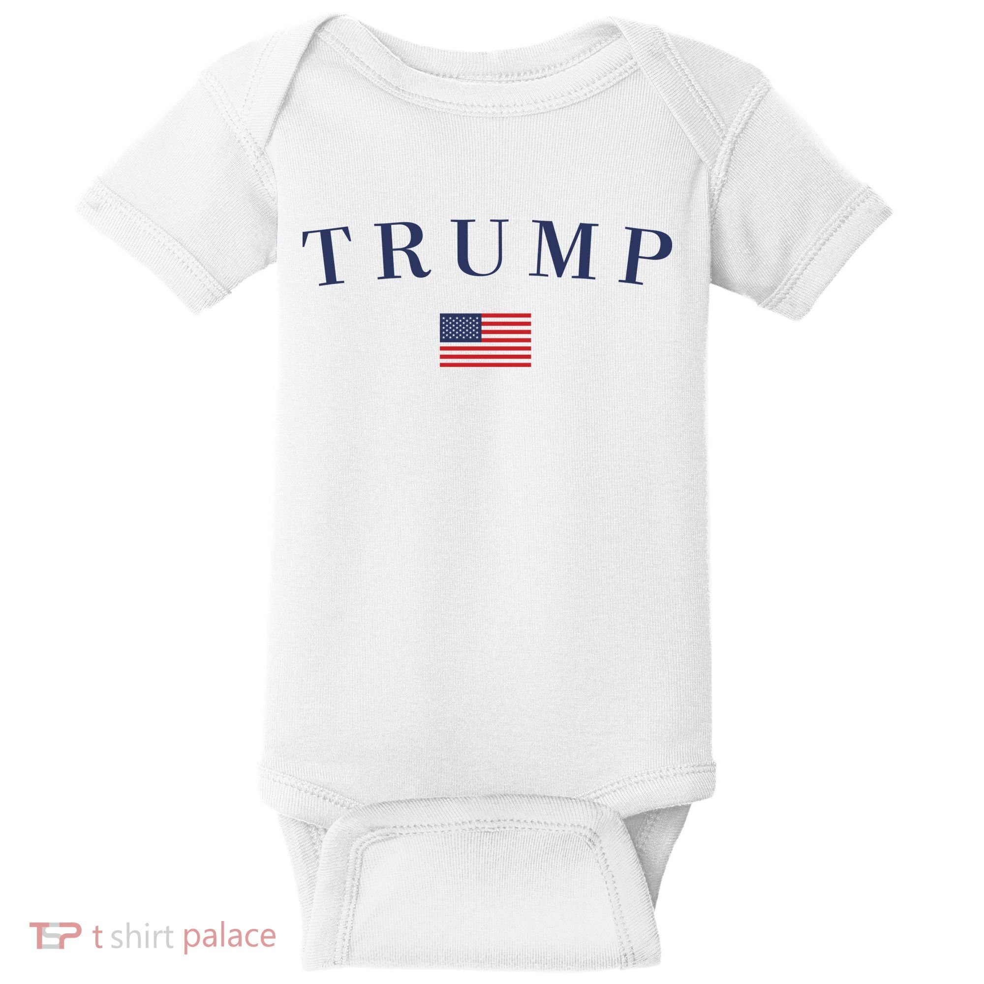 Support President Trump 2024 Baby Bodysuit