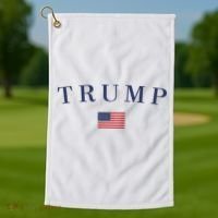 Support President Trump 2024 Golf Towel thumb 1