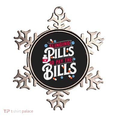 Slinging Pills to Pay The Bills Pharmacist Apothecary RPh Ornament