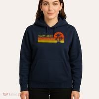 Sunset Palm Tree San Diego Baseball Grand Slam Hoodie thumb 5