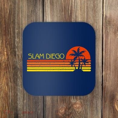 Sunset Palm Tree San Diego Baseball Grand Slam Coaster