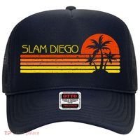 Sunset Palm Tree San Diego Baseball Grand Slam Hat thumb 0