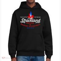 Strickland Propane Taste The Meat Not The Heat District V.I.T. Heavyweight Hoodie thumb 0