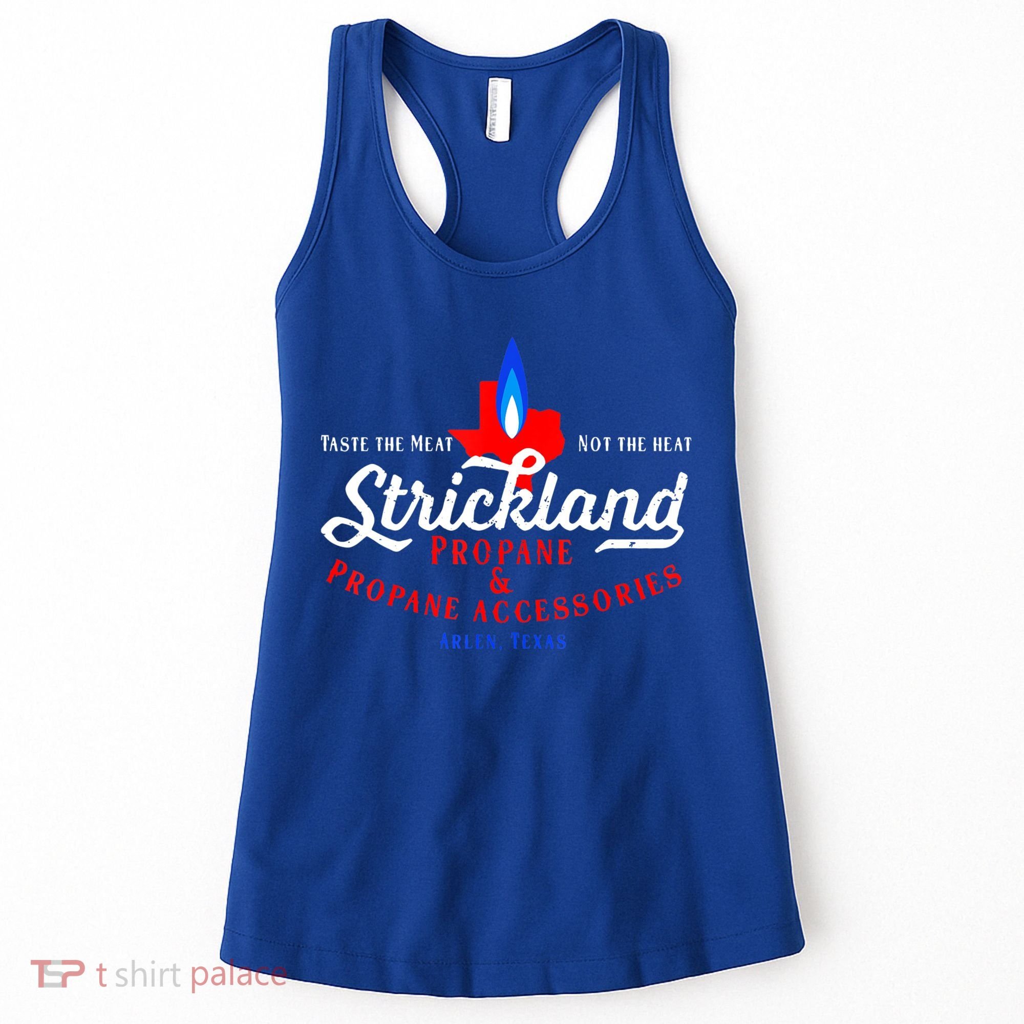 Strickland Propane Taste The Meat Not The Heat Women's Tank Top