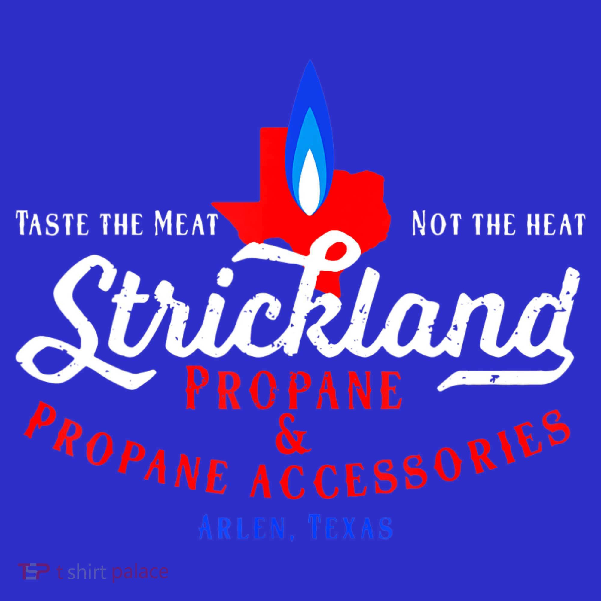 Strickland Propane Taste The Meat Not The Heat Women's Tank Top