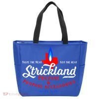 Strickland Propane Taste The Meat Not The Heat Tote Bag thumb 0