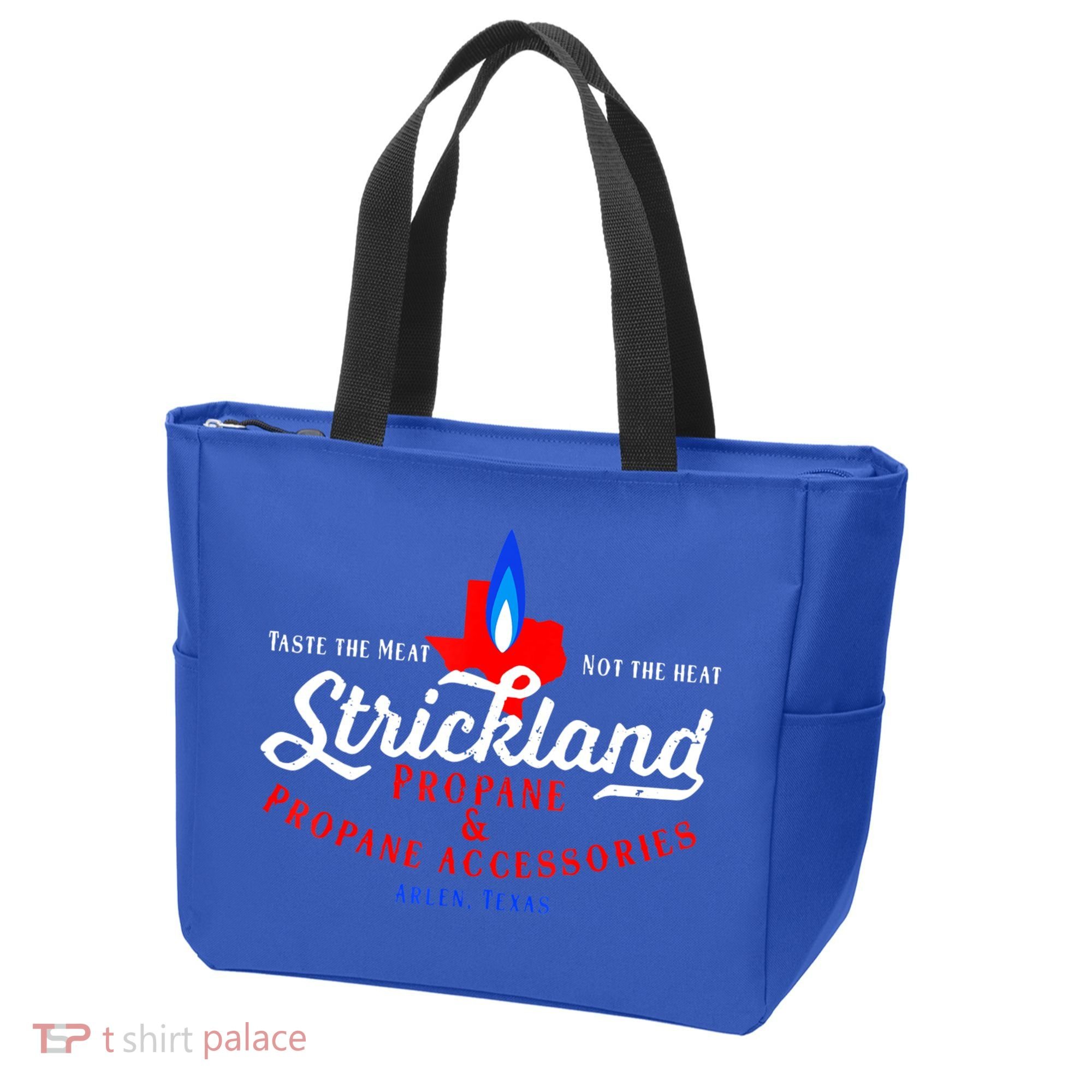 Strickland Propane Taste The Meat Not The Heat Tote Bag