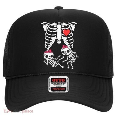 Skeleton Pregnancy Twins XRay Pregnant Halloween Hat
