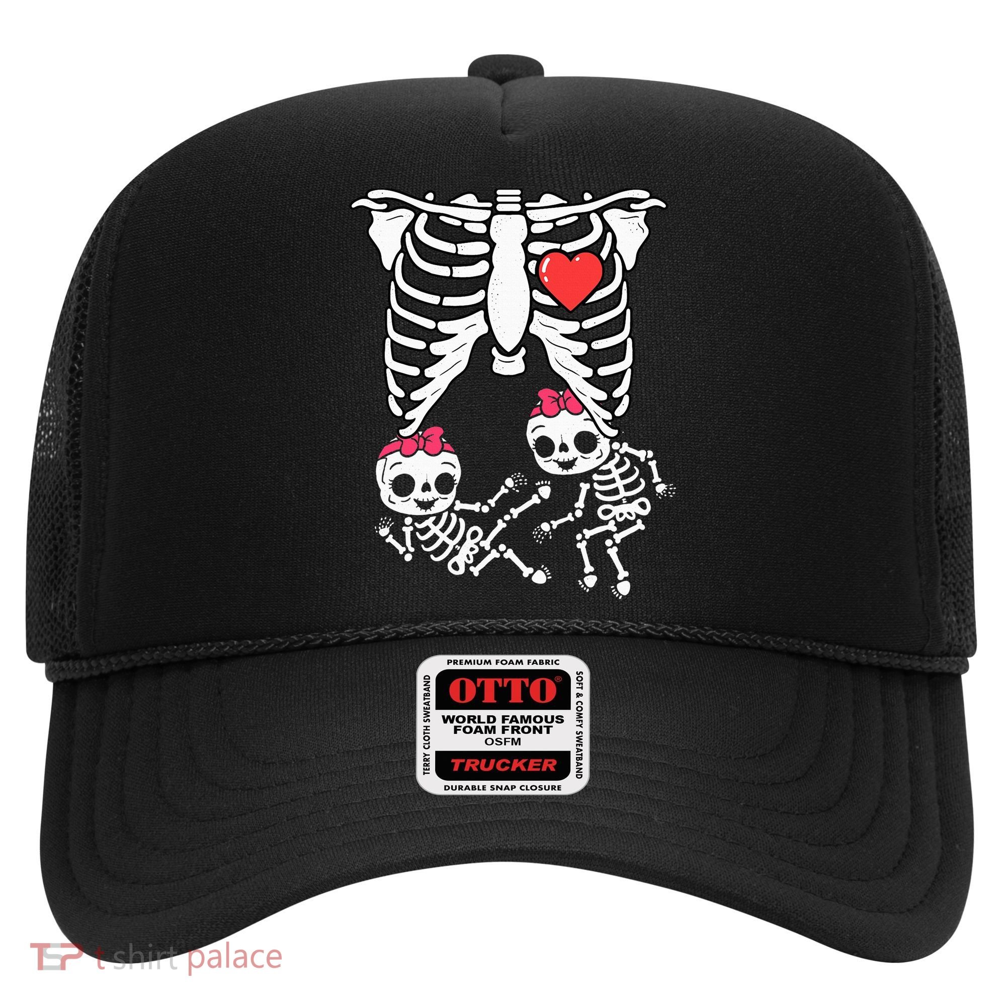 Skeleton Pregnancy Twins XRay Pregnant Halloween Hat