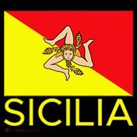 Sicilia Pallermo Triskelion Flag Long Sleeve Shirt thumb 2