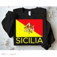 Sicilia Pallermo Triskelion Flag Sweatshirt thumb 2