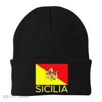 Sicilia Pallermo Triskelion Flag Beanie thumb 0