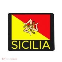 Sicilia Pallermo Triskelion Flag Mousepad thumb 0